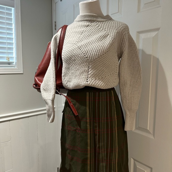 Wilfred light gray crop sweater - Picture 3 of 9